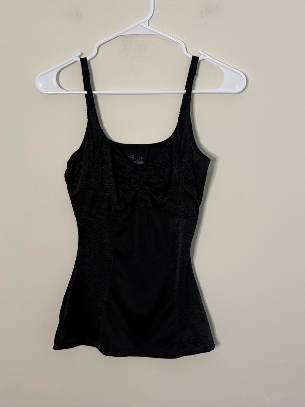 Love Your Assets Spanx Women’s Black Top Shapewear Lace Whimsy Large